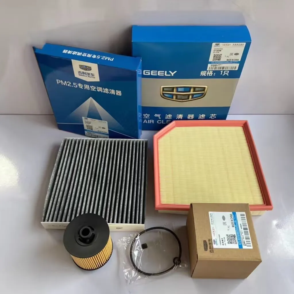 Filter Set for Geely/Gelly Atlas PRO 1.5T Air Filter&Oil Filter&Cabin Filter 3pcs/set Filter Kit 2032045400