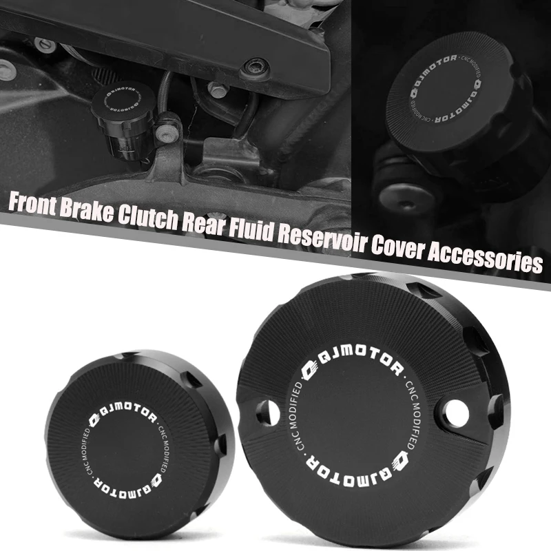 

Motorcycle Accessories 800 X/SX For QJMOTOR QJ SRT 800/800X/800SX/800SRT CNC Front Brake Clutch Rear Brake Fluid Reservoir Cover