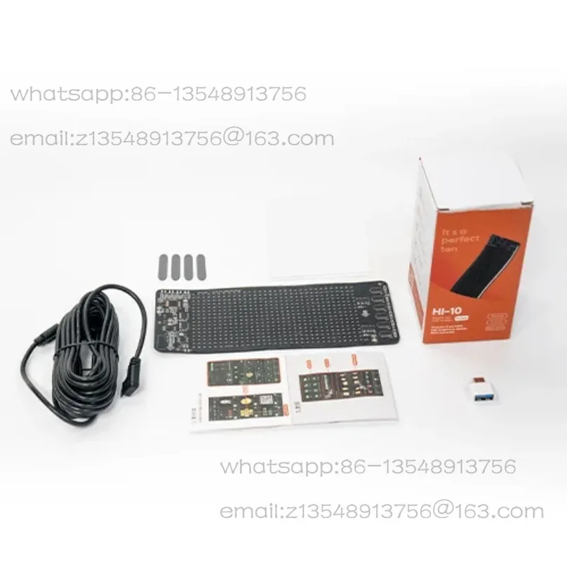 

K10 Bluetooth-экран с LED-подсветкой, голосовым управлением и эмодзи, быстросъемный, для установки сзади