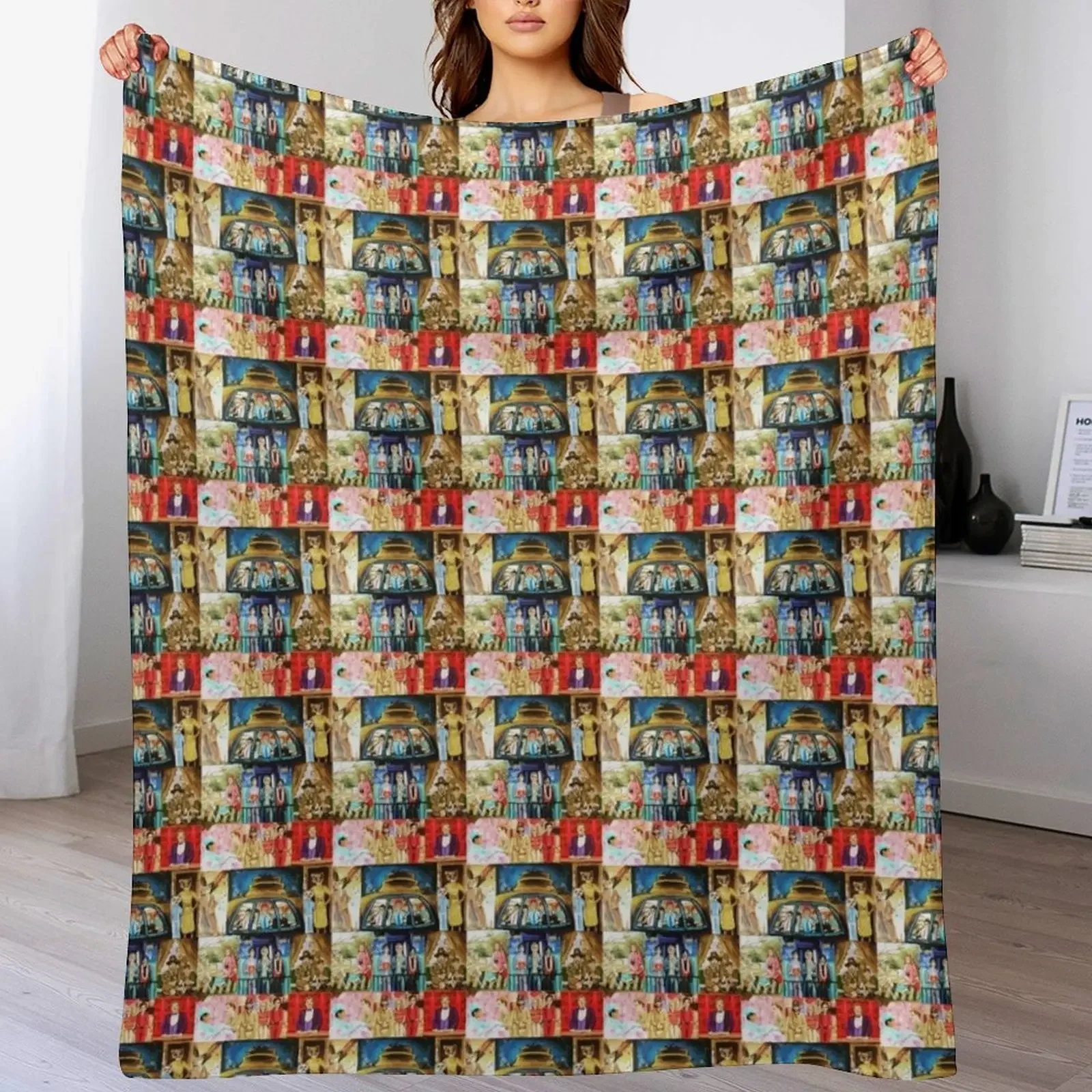 

Wes Anderson Throw Blanket blankets ands Sofas Blankets