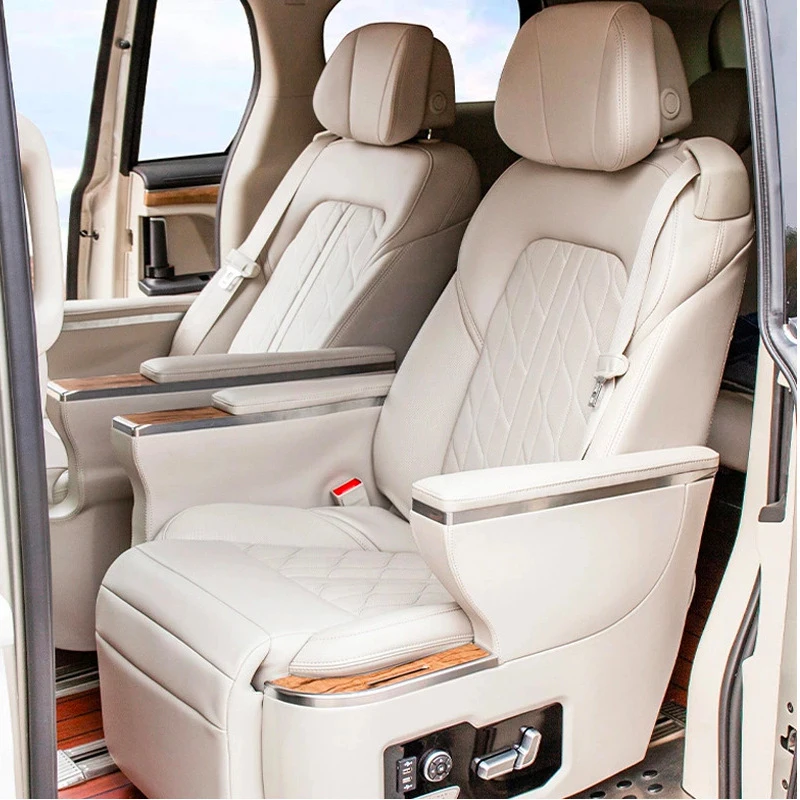 Suitable For GL8 Vito, Elysion, Odyssey Business Vehicle Middle Row Seats Upgraded To Electric Massage And Ventilat