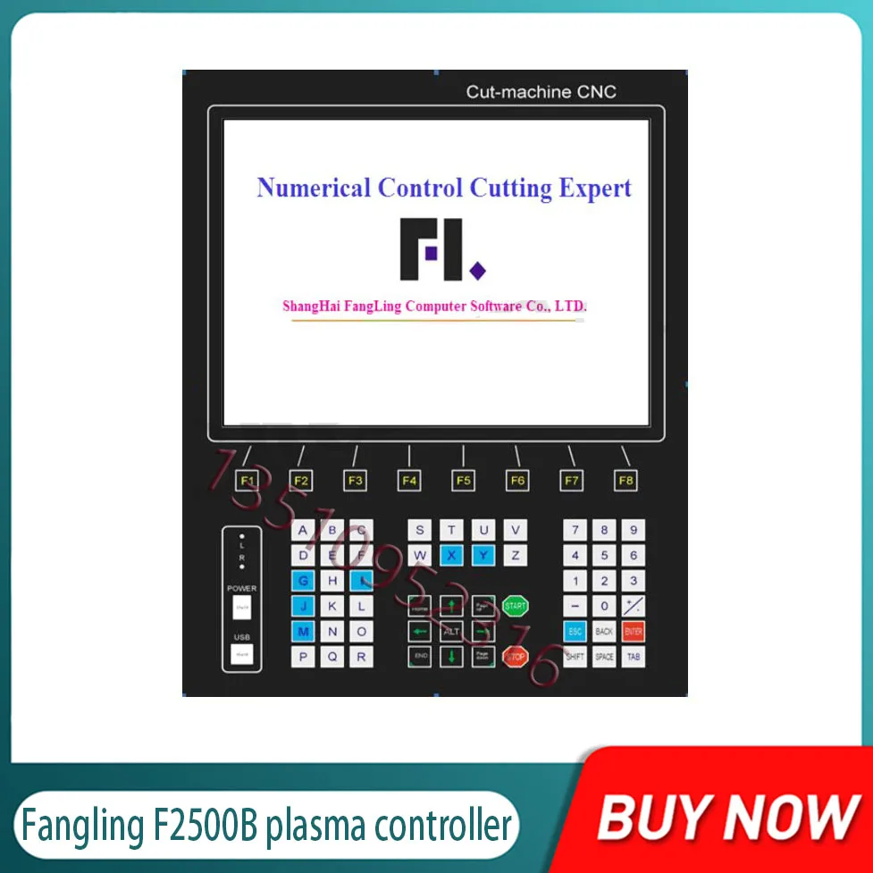 

New Product! Cnc Plasma Expert Fang Ling F2500b Plasma Cutting System Flame Plasma Gantry Cutting Machine Controller