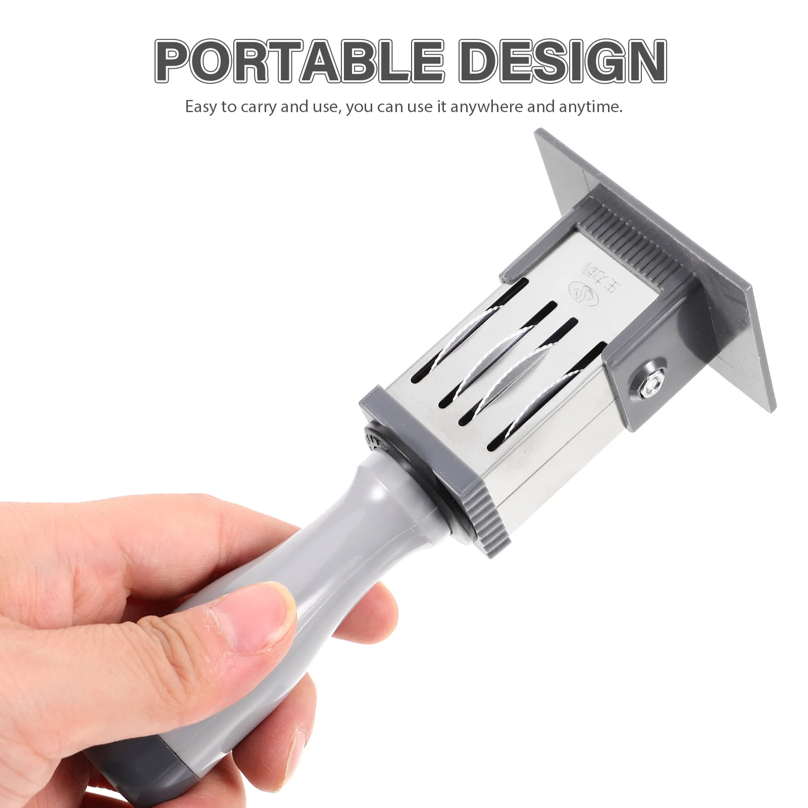 Date Stamp Material Portable Rolling Handheld Stamper Daily Use Multi-use Time Metal Office Small