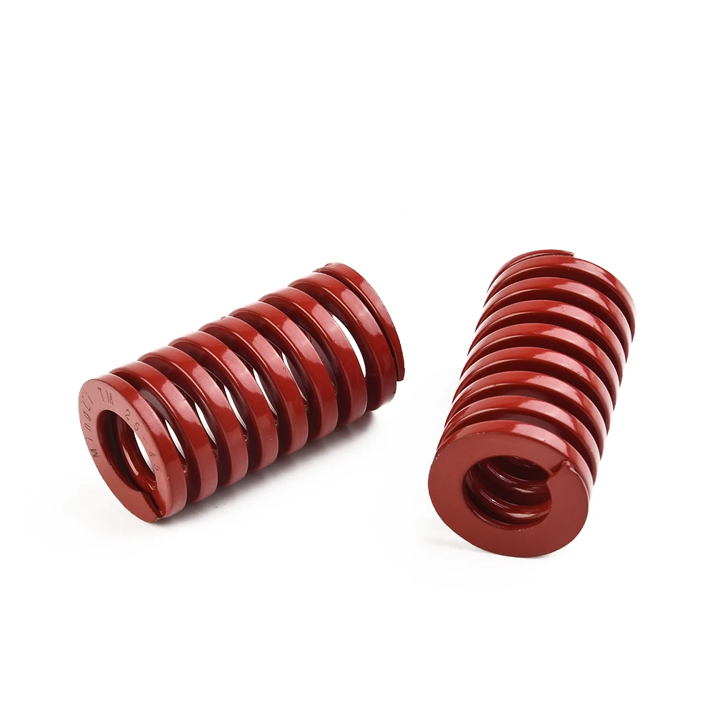 2 Pcs 25mm OD Die Spring Red For Rear Trunk Tailgate Strut Support Bars For Tesla Model 3 Shock Absorption Car Accessories Parts