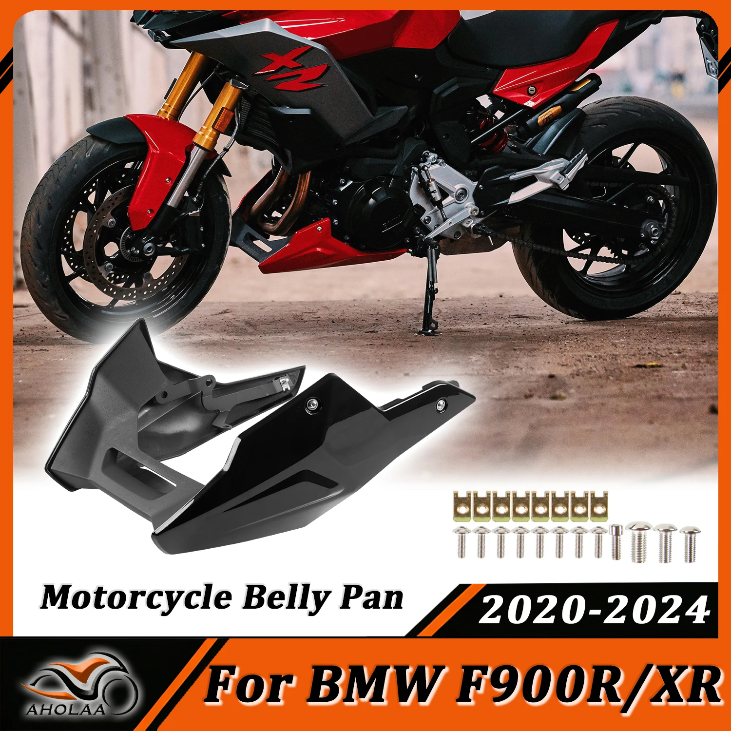 

Belly Pan Lower Engine Fairing Guard Skid Plate Spoiler Cover For BMW F900R F900XR F900 R XR Motorcycle Accessories 2020-2024