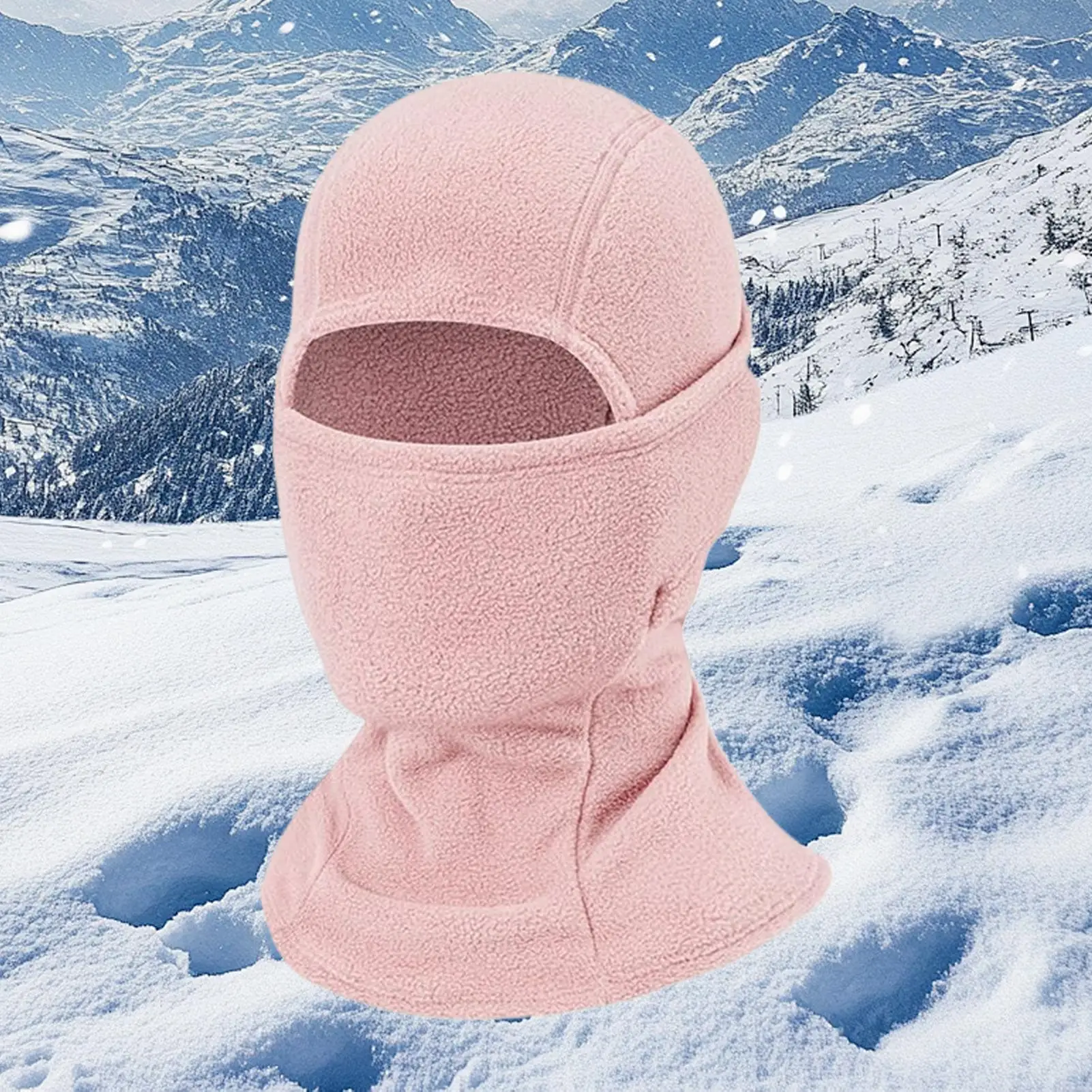 

Зимняя шапка для езды на велосипеде, теплая флисовая лыжная маска для катания на сноуборде, работы, пешего туризма, езды на работу, путешествий в помещении и на открытом воздухе