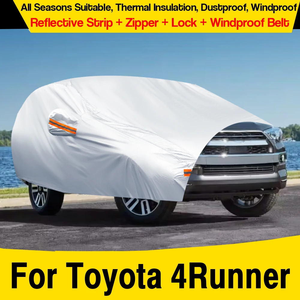 

Car Cover SUV Sun Rain Snow Anti-UV Protection Cover Windproof For Toyota 4Runner 4 Runner 1984-2026
