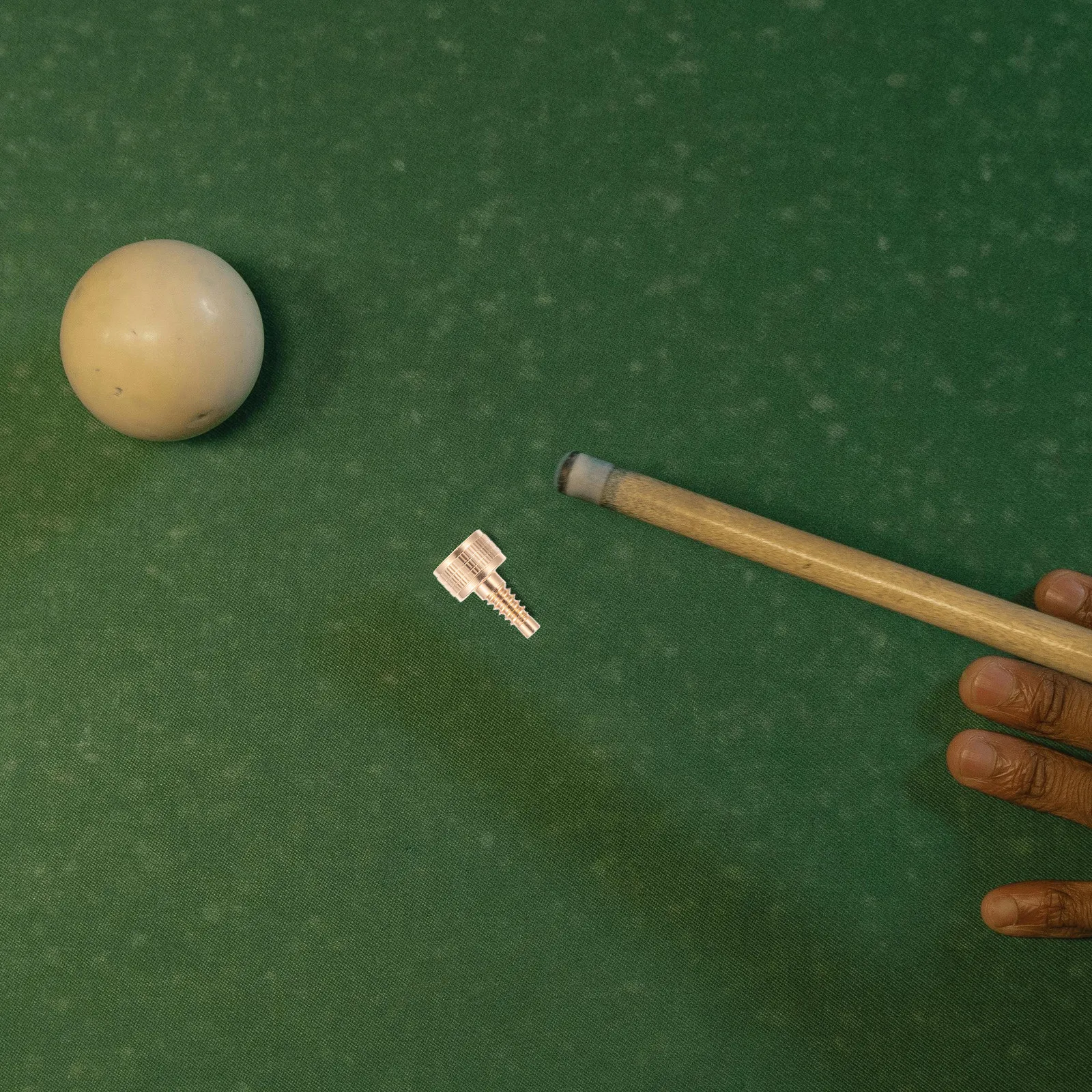 

Billiard Cue Joint Connector Brass Weight Screw Easy Installation Enhanced Performance Secure Connection for Various Cues