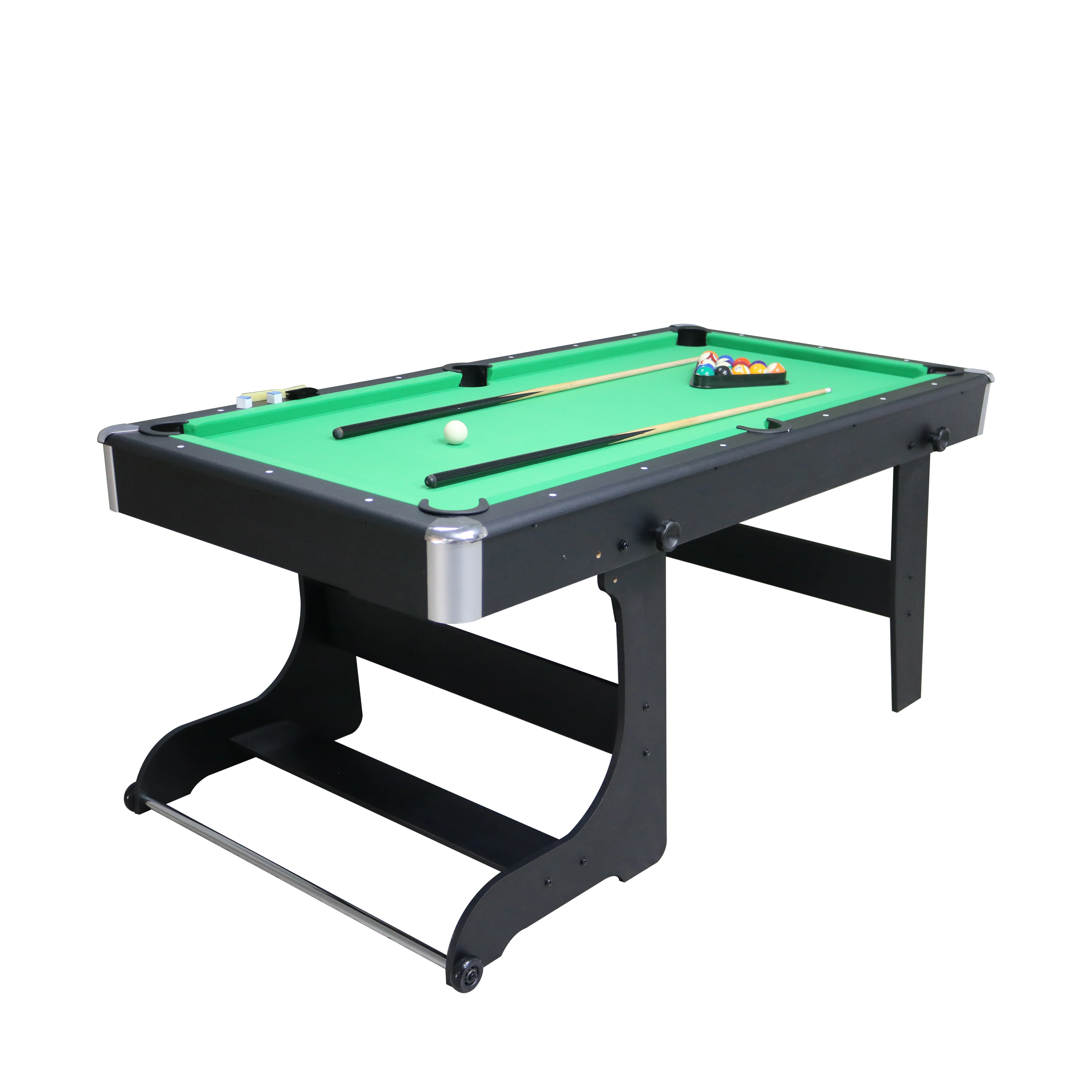 

3in 1 Fold Leg Game Pool Tennis Foldable Stand Leg Table