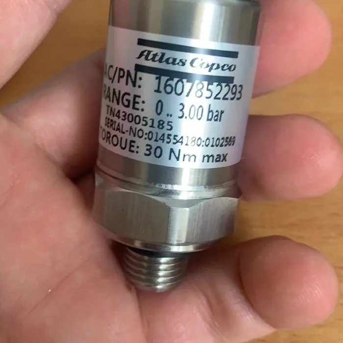 Macchina mobile Atlas carburante in sensore di pressione agli ioni ject 1607852293 compressore accessori trasmettitore di pressione