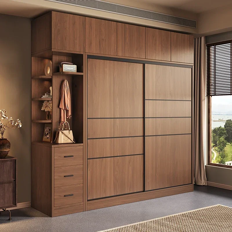 With Doors Side Cabinet Wardrobes Storage Organizers Bedroom Open Closets Wardrobes Home Armario De Ropa Bedroom Furniture