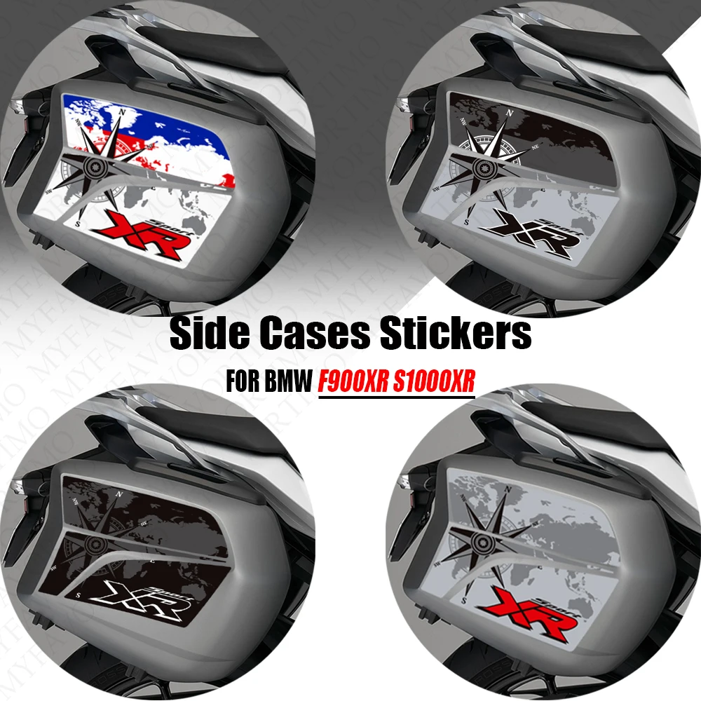 

For BMW F900XR S1000XR 900 S 1000 XR Motorcycle Luggage Side Box Tool Box Storage Box Waterproof Stickers Decals