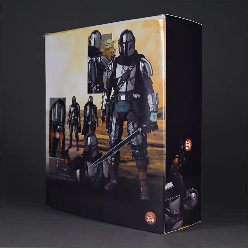MAFEX 256 The Mandalorian Glogu Actionfigur Star Wars Mandalorian Figuren 6 Zoll Galvanisierte Version Plating Edition Auf Lager – Detail 11