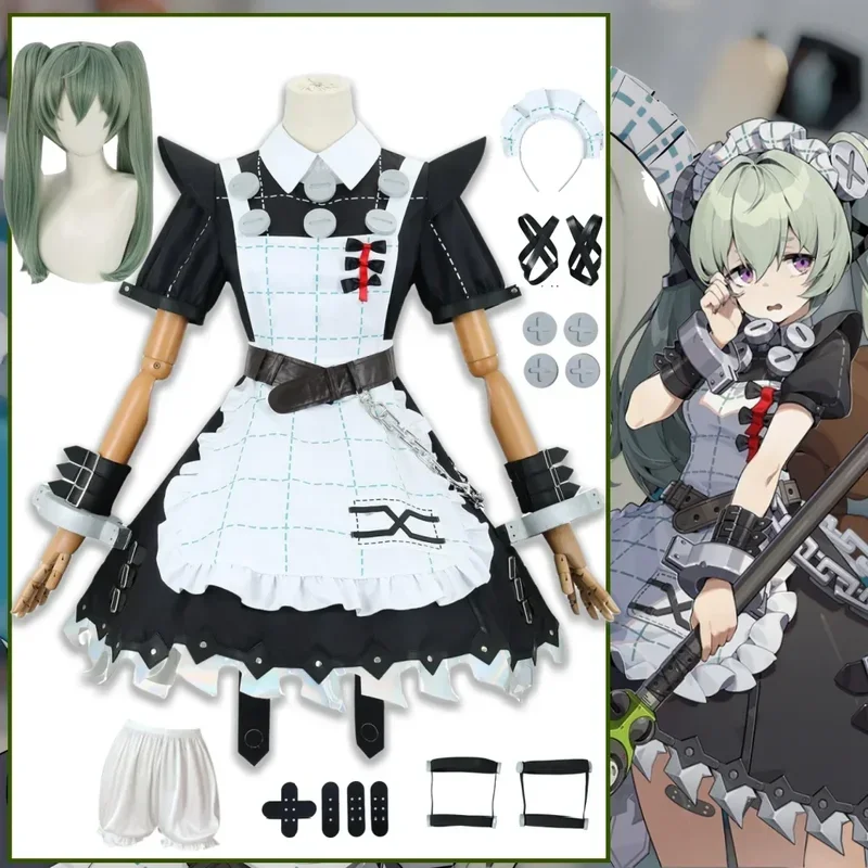 เกม Zenless Zone Zero Corin Wickes คอสเพลย์ชุดวิกผม