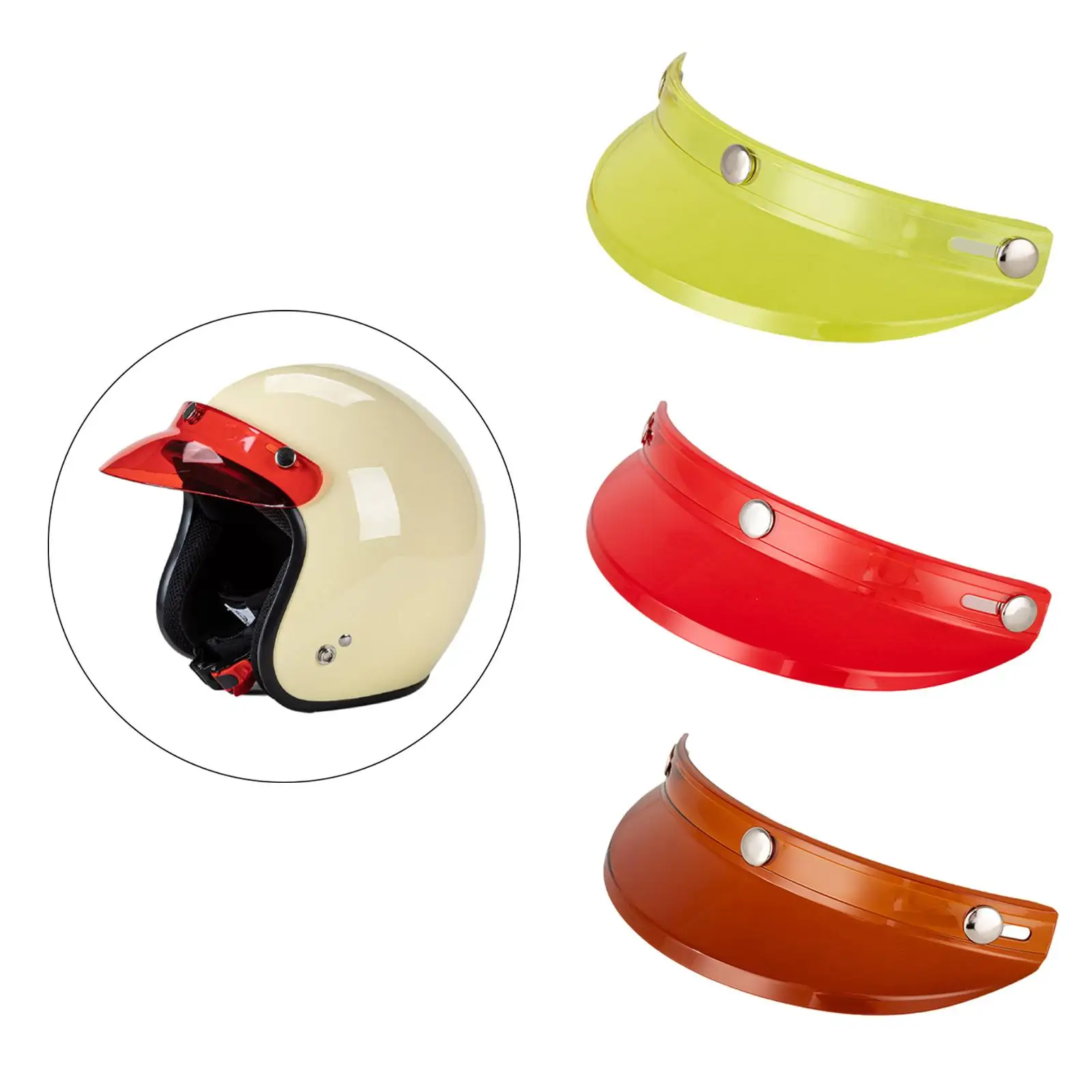 

Helmet Visor Cover, Shade Shield, Sun Protection, Helmet Visor Protector for