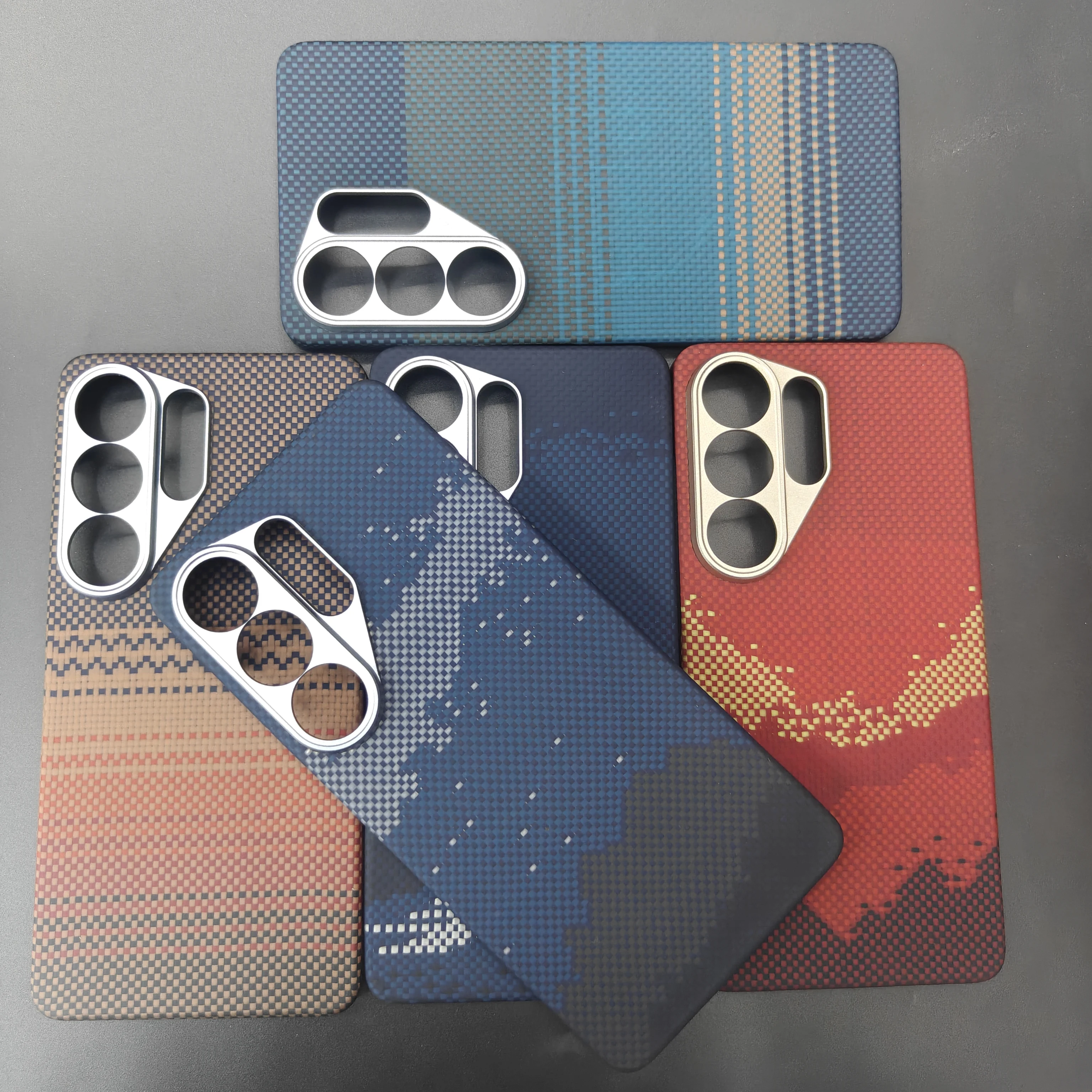 

Suitable to Samsung S26 Ultra Phone Case Kevlar Aramid Fiber Lightweight Anti-Fall Magnetic Attraction Function Protective Cover