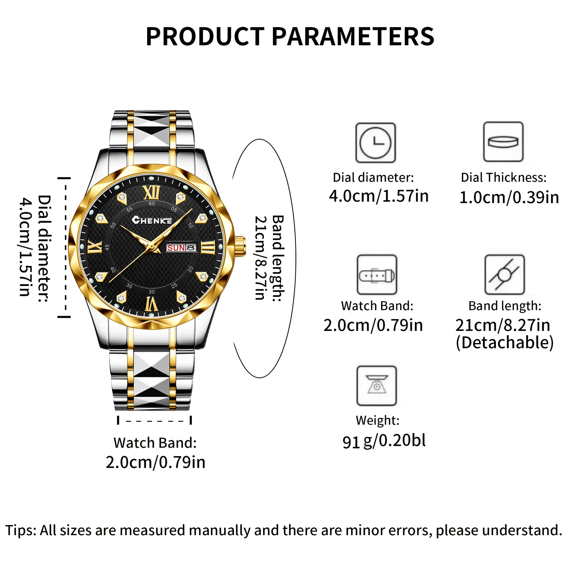 Stijlvolle herenhorloges: casu - Smartwatch Watches Gift For Men recensie en prijs