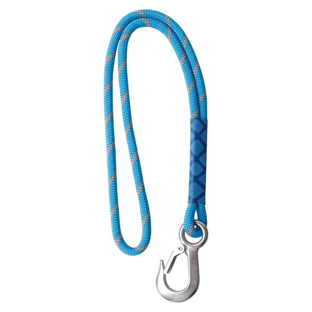 

Heavy Duty Nylon Sling with Metal Hook - Wear-resistant - Suitable for Outdoor Hammocks, Tree Swings, and Patio Chairs