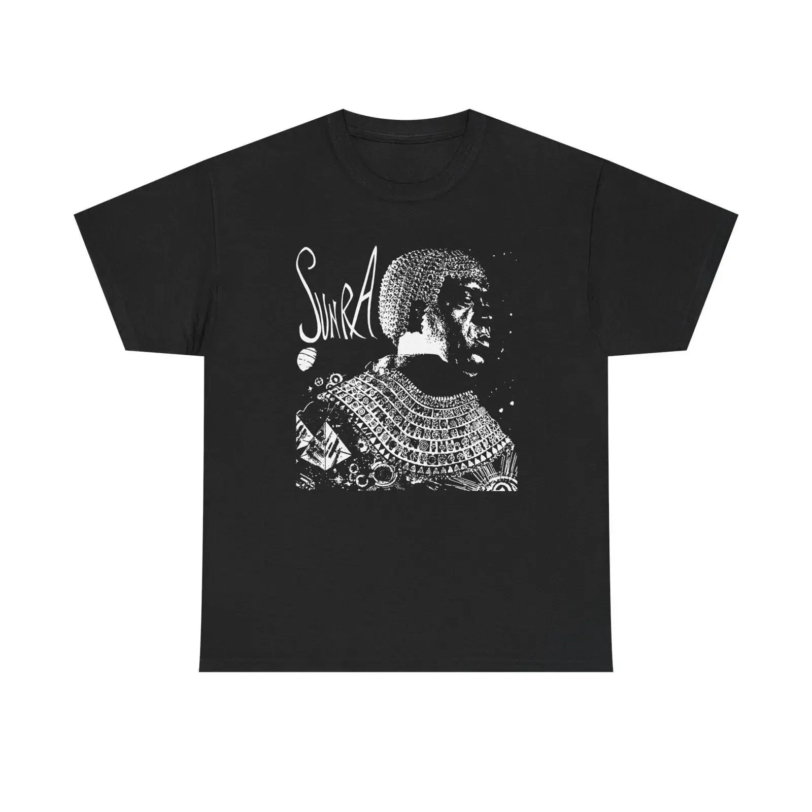 Sun Ra Space PortraiT T Shirt Cosmic Jazz Vintage Afrofuturism Experimental Band vintage Washed Stylish graphic fashion