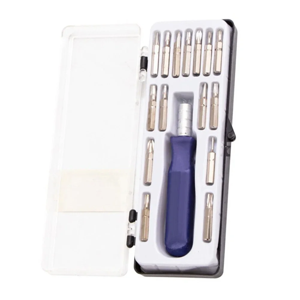 

16 In 1 Screwdriver Mini Magnetic Screwdriver Slim And Compact Design 16 Different Types Of Bits For Cellphones