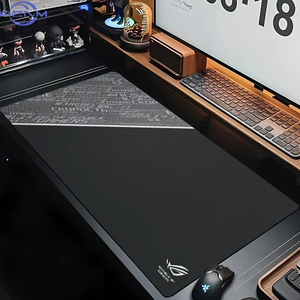 Minimalist Logo Mousepad,Waterproof Non‑Slip Simple Solid Color Mousepad E‑Sports Gaming Office Desk Mat