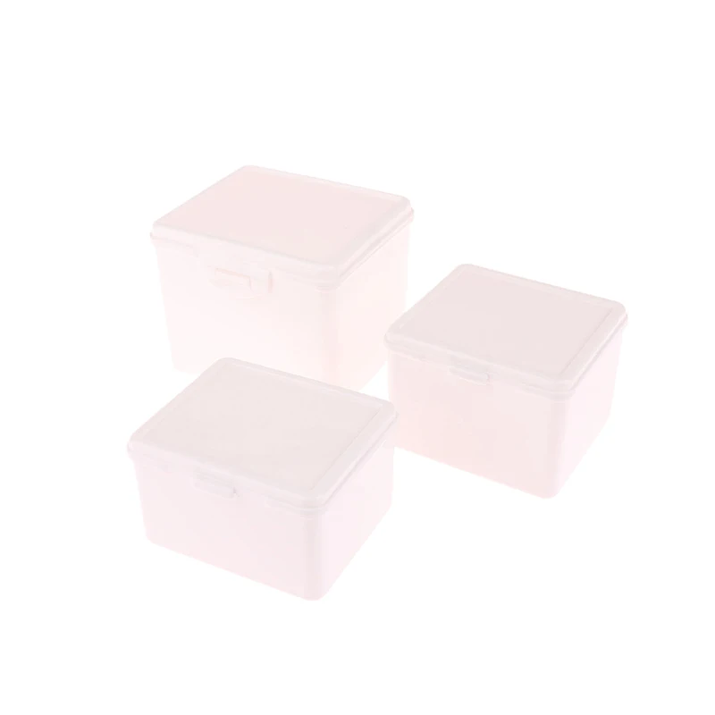 1 Pcs Pure White Flip Lid Storage Box Dust Box Pony Paulie Small Card Photo Desktop Storage And Organisation Box Multifunction