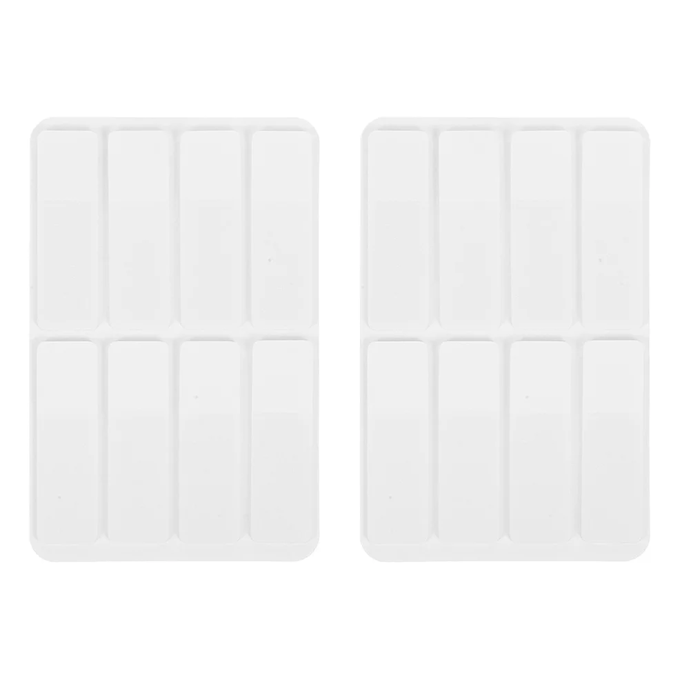 

2 Sets Quick Frosted Index Tabs Sticky Labels Easy Marking Transparent Adhesive Note Tabs for Books Binders Notebooks