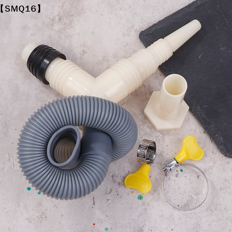 Drainage Tee Adapter Drainage Pipe Fitting For Washing Machine Dryer Drain With Extended Drainage Hose【SMQ】