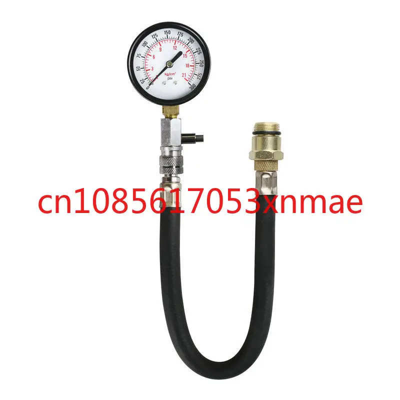 Automotive Gasoline Engine Compression Tester Test Tool Dual Gauge G324 Unique Compression Tester Kit