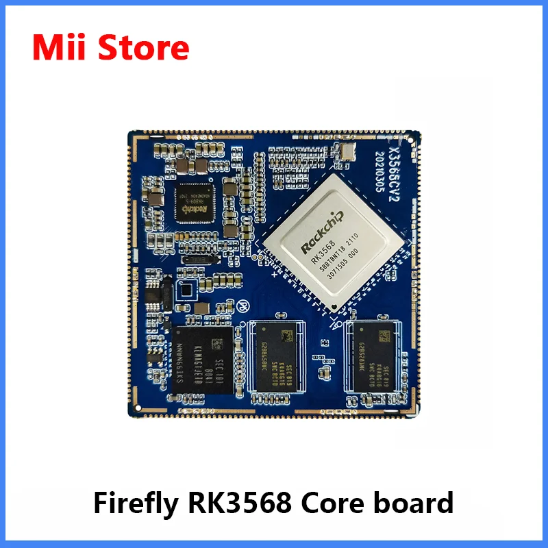 RK3568 Develop Board Rockchip X3568 Core-Board Cortex A55 Industy Control NPU Android11 Linux AI For IOT Smart NVR Beyond RK3399