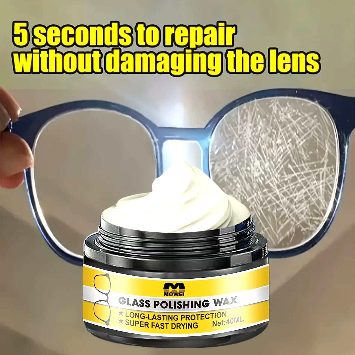 Multi Purpose Glass Lens Scratch Repair Kit