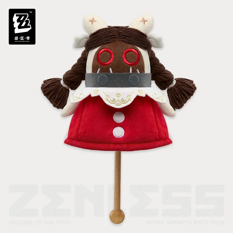 Anime Zenless Zone Zero The Bangboo Cosplay Mascot Maumet Ornament Fluffy Dolls Accessory Cartoon Puppet  Dango Gift