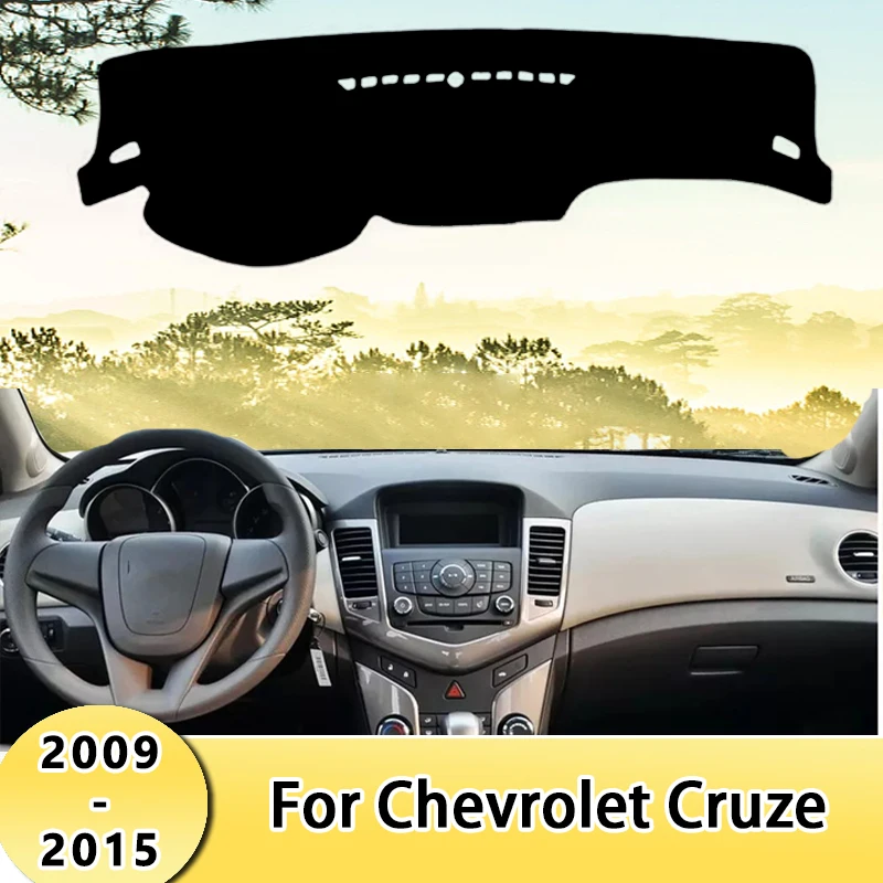 

Car Dashboard Cover Sun Shade Mats Avoid Light Pads Instrument Panel Protective Carpets For Chevrolet Cruze 2009-2015 2010 2011