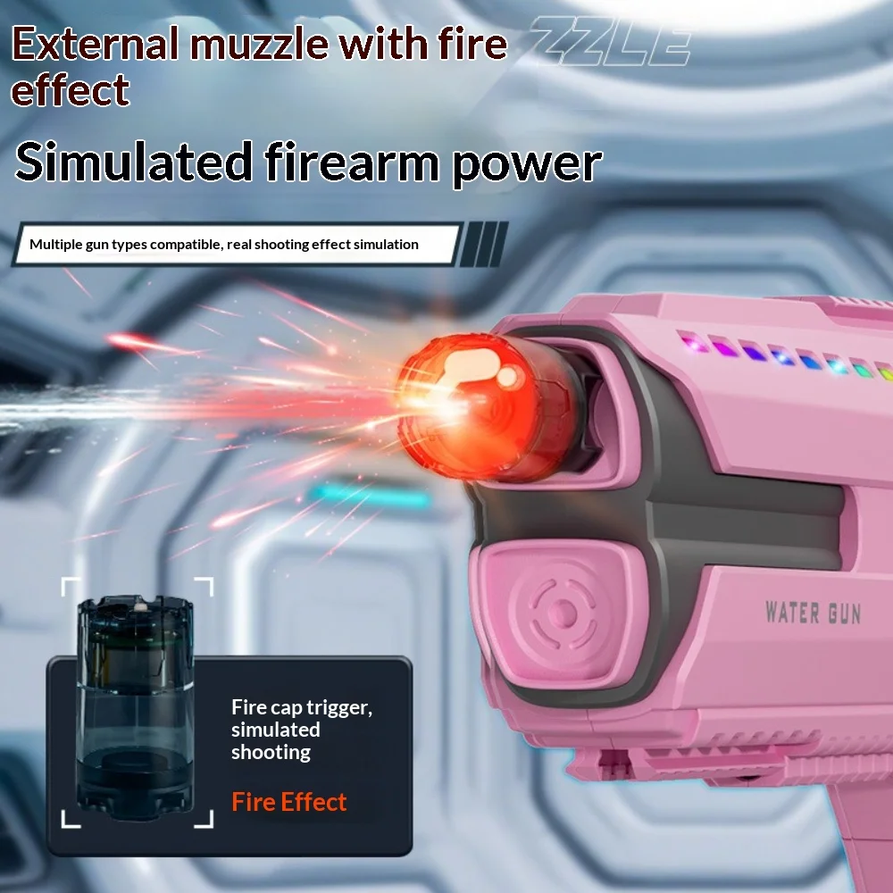 Large Capacity  Electric Water Gun Auto Water Filling High Pressure Pulse Shooting Children Beach Swimming Pool Water Game Toy