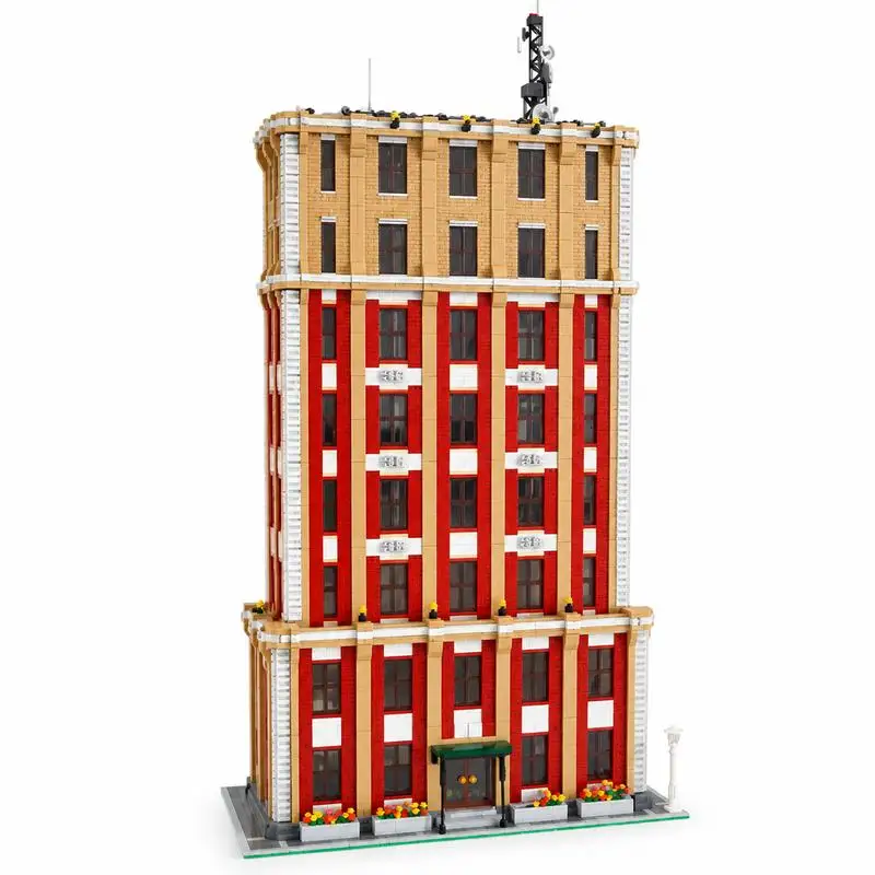 22793 Parts Daily Stud Modular Skyscraper MOC Model Custom Puzzle Building Blocks DIY Assembly Creative City Street View Gifts
