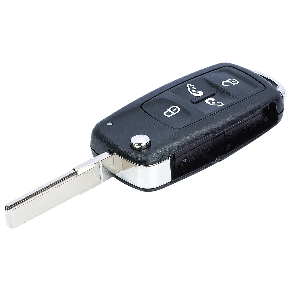 KEYECU 7N0837202K 7N0837202F 433MHz ID48 Chip Smart Remot Key Fob for Volkswagen Multivan Sharan 2011 2012 2013 2014 2015 2016