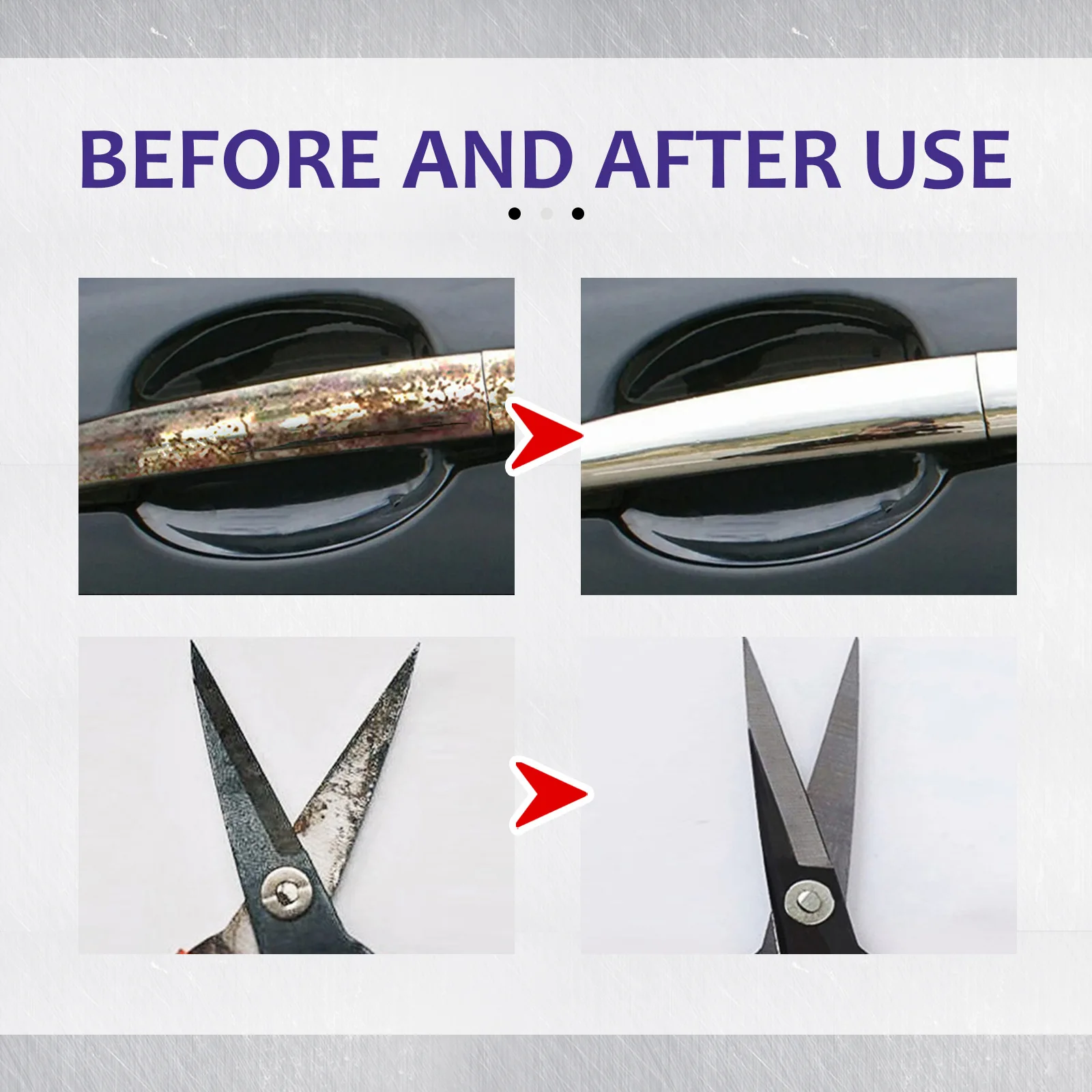 50ml Metal Rust Remover Multifunctional Automotive Wheel Polishing And Refurbishing Agent Faucet Stainless Steel Rust Remover image 4