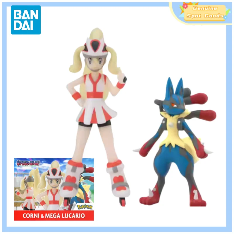 

Оригинальные фигурки Bandai POKEMON Scale World Corni Mega Lucario, аниме-фигурки, коллекционные модели, подарок для детей, любителей игрушек и хобби