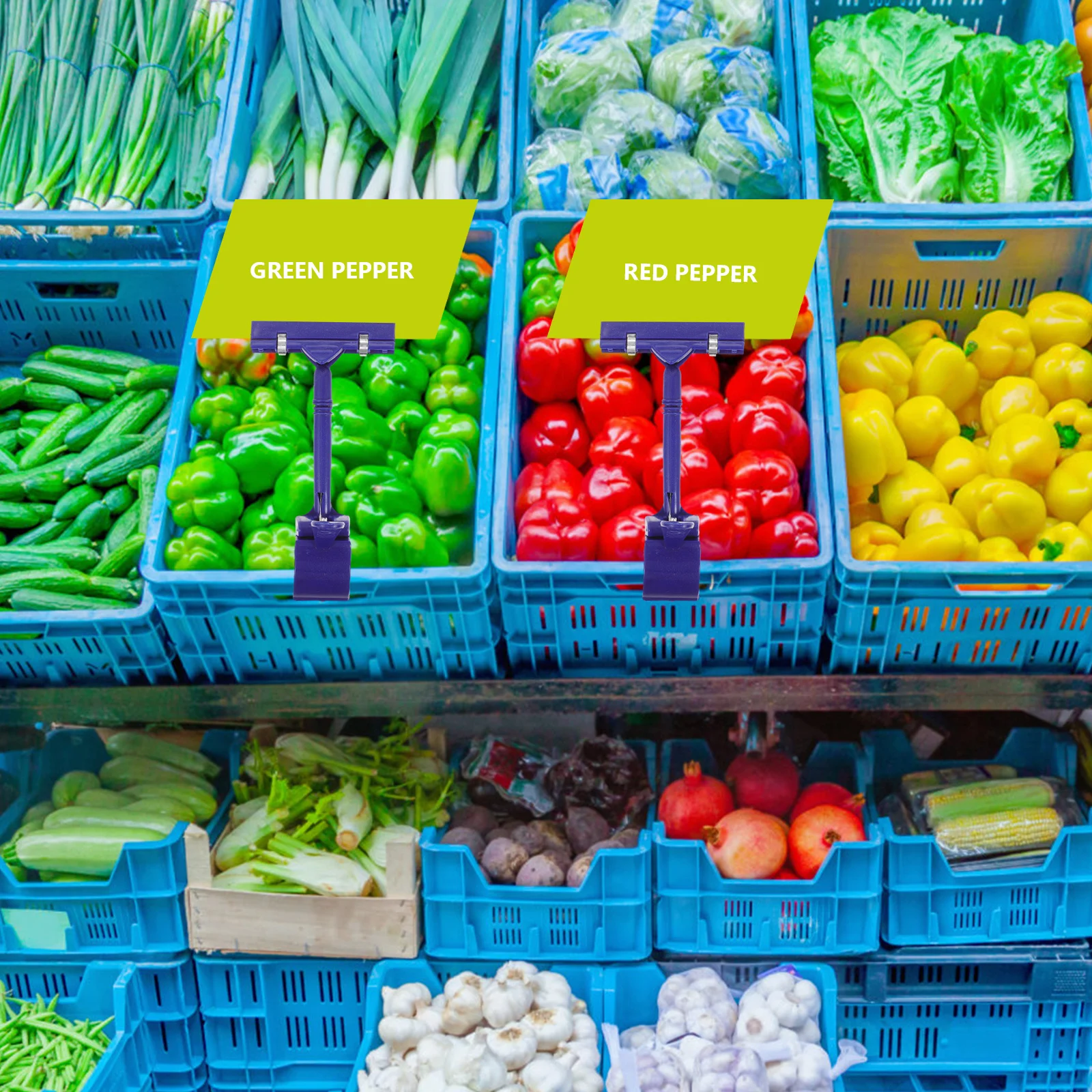 

5pcs Plastic Sign Clips Merchandise Clips For Price Tag Small Sign Shelf Label Holder Card Display Rack Paper Clip Holder Store