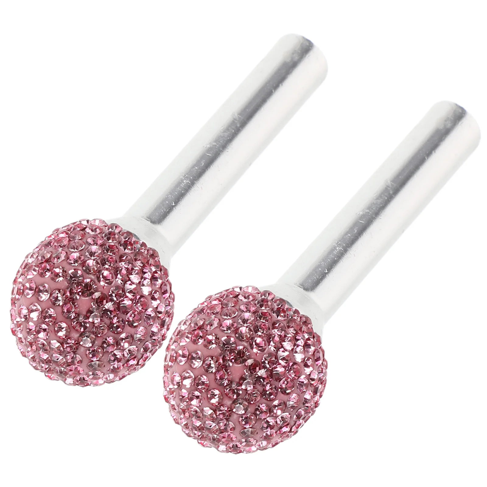 

1 Pair Universal Rhinestone Lock Knob Covers Durable Bling Car Interior Accessories Auto Door Handle Protectors Suv Truck Car