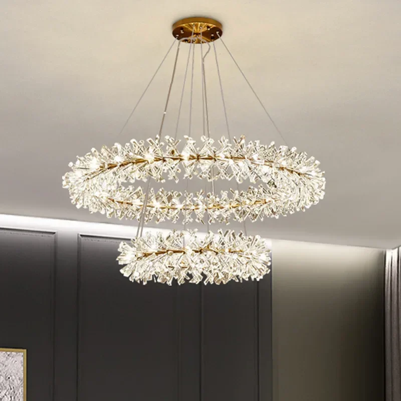 Modern Ceiling Lamp Pendant Lights Home Decoration Elegant Chandelier Pendant Lights Lustre Metal Indoor Lighting Las Luces LLPL