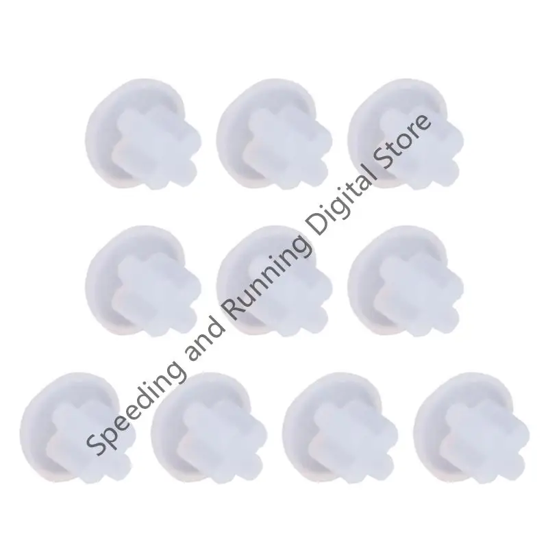 10 pz 3.5mm Silicone Cuffia Jack Foro Tappo Antipolvere Audio Microfono Interfaccia Tappo Del Computer Portatile Antipolvere copertura