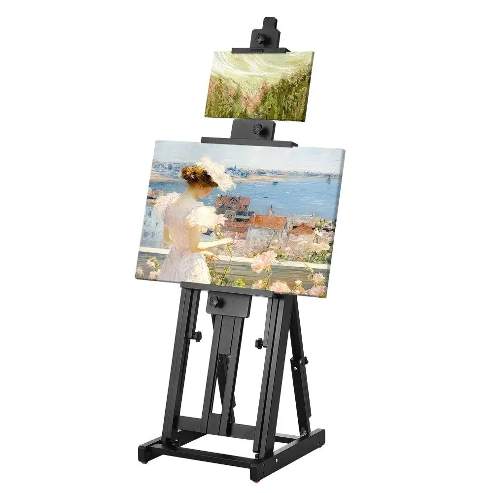 

Heavy Duty Canvas Art Easel Up To 77 Inches Beechwood Artist Easel