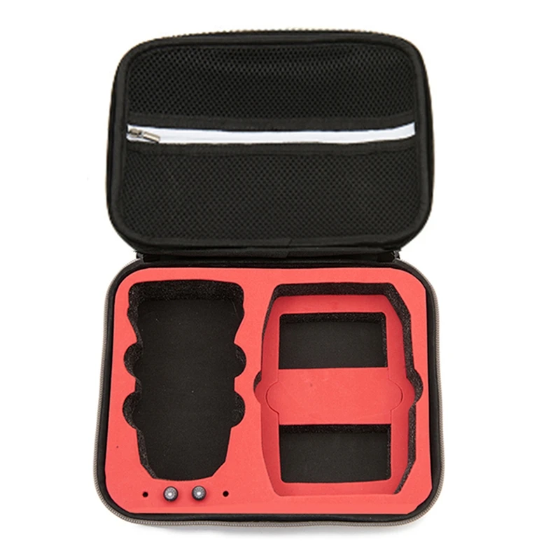 Case For DJI Mini 2  Earthquake Protective Bag  Portable Lightweight Storage Bag  For DJI Mini 2 Drone Accessories Red+Black