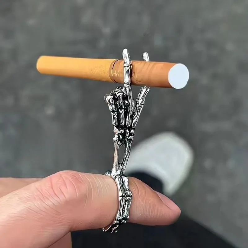 

Новое креативное кольцо-держатель для сигарет — портативный и практичный аксессуар для курения для мужчин | Модная подставка для сигарет на клипсе