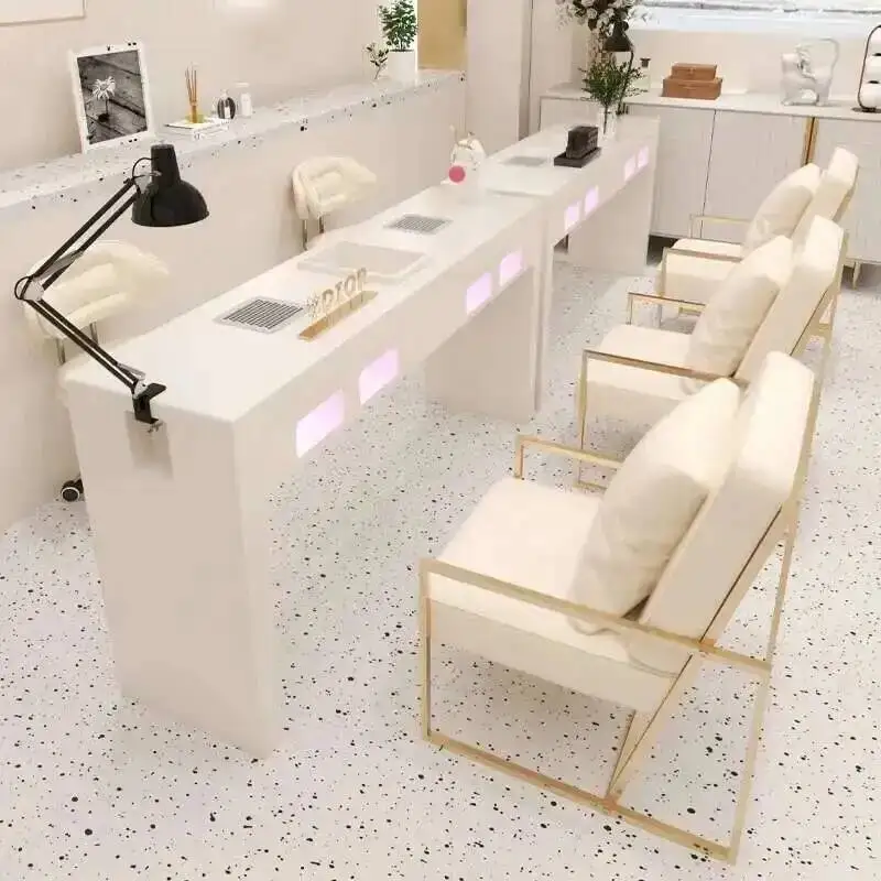

Cute Show Ergonomic Nail Ash Tables Nordic Funky Makeup Designer Nail Tables Minimalist Comfortable Tisch Commercial Furniture