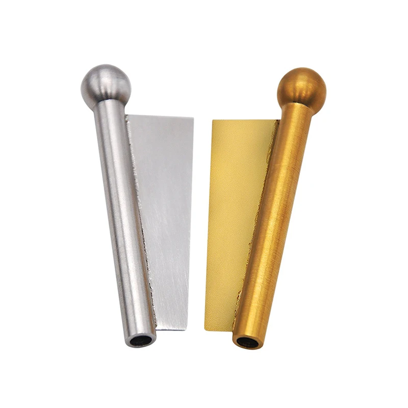 New Flag Style 2 in 1 Metal Straw Tube with Blade Smoking Accessories Cool Gadget for Men Gift view 6