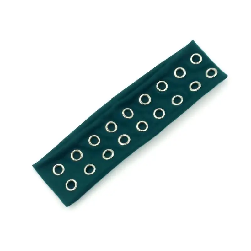 652F ที่คาดผมแบบยืดได้พร้อมตาไก่กลวงสำหรับหูฟังเต้นรำฮิปฮอปสำหรับผู้ชายผู้หญิง