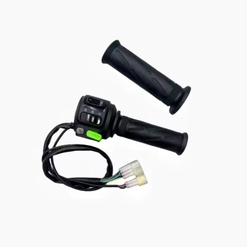 Ensemble de poignée d'accélérateur en caoutchouc pour Niu N1s / Nqi / N1s (Version Mingbang)/N1s (Version Rs)