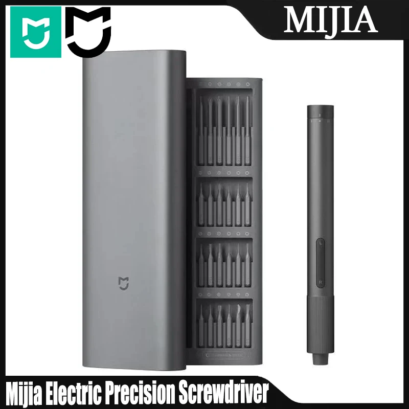 mijia-electric-screwdriver-cordless-rechargeable-2-speed-torque-400-screws-s2-steel-precision-bits-dc